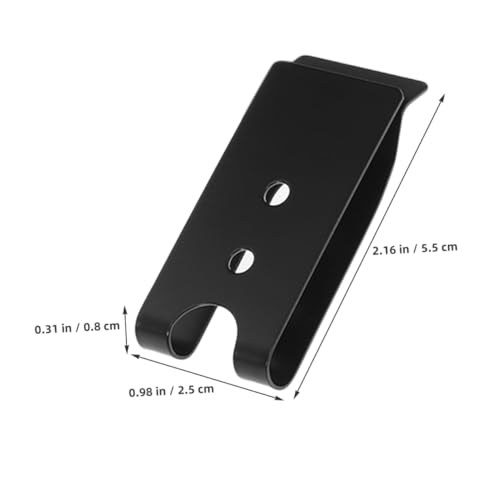 Ipetboom 12 Stück Teiliges Metall gürtelclips mit Federverschluss Robuste Eisen Clips für DIY Handwerksprojekte und Sichere Handyhalterung Vielseitig für Outdoor Reise und Bürogebrauch von Ipetboom