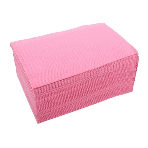 Ipetboom 125stücke Wiederverwendbar Tattoo Reinigungspads Praktische Tischdecken Für Tattoo Und Nagelbehandlungen Hochabsorbierend Tiefrosa Für Professionelle Anwendungen von Ipetboom