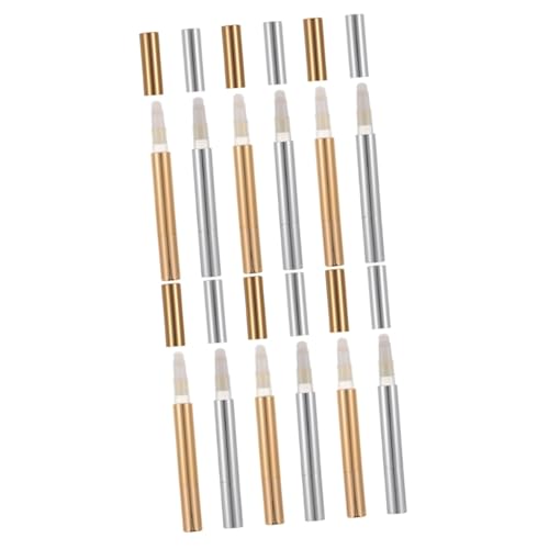 Ipetboom 12stücke Leere Lip Gloss Röhrchen Multifunktionale Tuben Für Lippenpflege Nagellack Und Öle Leicht Auslaufsicher Für Reisen von Ipetboom