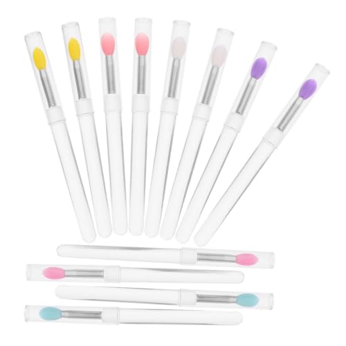 Ipetboom 12stücke Lippenstift Applikatoren Mit Abdeckung Tragbare Lippenpinsel Für Lip Gloss Und Lippenstift Makeup Werkzeuge Für Für Und Alltag von Ipetboom