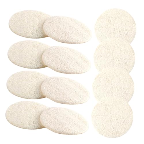 Ipetboom 12stücke Luffa-peeling-körperwäscher Gesichtspeeling-luffa Duschmatte Luffa-pad-peeling Gesichtspeeling-pads Gesichtswasch-luffa Peeling-gesichtspads Gesichts-luffa-schrubber Gesic von Ipetboom