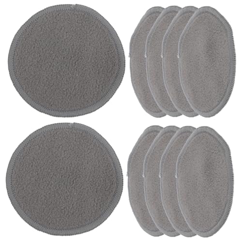 Ipetboom 13stücke Make-up-entferner-pads Aus Bambusfaser Wiederverwendbare Gesichtswaschpads Mit Fingerdesign Und Baumwollnetzbeutel Für Tägliche Hautreinigung Und Reisen von Ipetboom