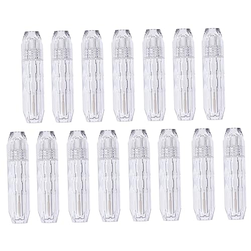 Ipetboom 15stücke Leere Lip Gloss Röhrchen Transparente Nachfüllbare Lip Balm Flaschen Für Lippenpflege Kein Auslaufen Für Zuhause Und Reisen von Ipetboom