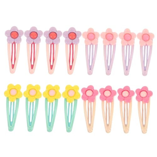 Ipetboom 16 Stück Teiliges Bunte Haarspangen für Mädchen Leichte Langlebige Clips im Candy Color Design für Vielseitig Einsetzbar Koreanisch Inspirierte Ästhetische Haarschmuck Accessoires von Ipetboom