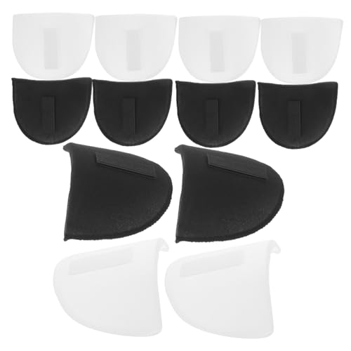 Ipetboom 16 Stück Teiliges Dicke Schwammpolster Komfortabel Atmungsaktiv Abnehmbar für Anzüge Blazer Damen Herren zur Verhinderung von Schulterverformung mit Einfachem Einsetzen von Ipetboom