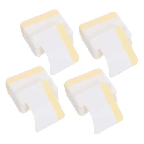 Ipetboom 160 Stück Arc Förmige Wimpernpads zur Komfortablen Entfernung von Wimperncreme Leichte Makeup Entferner Wattepads für Kosmetik Geeignet für Salon und Reisen von Ipetboom