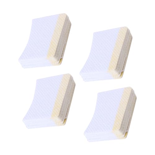 Ipetboom 160 Stücke Bogenförmige Make Up Entferner Pads für Reinigungspads für Wimperncreme Tragbar und Praktisch für Salon und Zuhause Zuverlässige Augen Make Up Pads von Ipetboom