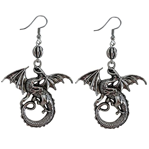 Ipetboom 1Paar Frauen Ohrringe Libelle Punk Ohrringe mit Drachenmotiv Leicht für Halloween Geburtstagsfeiern Geschenkidee für Frauen von Ipetboom