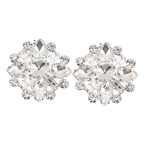 Ipetboom 1Paar Glitzernde Schuhclips Für Damen Schuhschnallen Zur Dekoration Für Hochzeit Party Hochwertiges Zubehör Für Brautschuhe Glänzende Ipetboom 1Paar Glitzernde Schuhclips Für Damen Schuhschnallen Zur Dekoration Für Hochzeit Party Hochwertiges Zubehör Für Brautschuhe Glänzende von Ipetboom