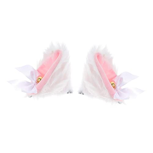Ipetboom 1Paar Katzenohren Haarklammern Plüsch Tierohren Haarclips Für Cosplay Niedliche Katzenhaarschmuck Accessoires Für Kostümpartys Halloween von Ipetboom