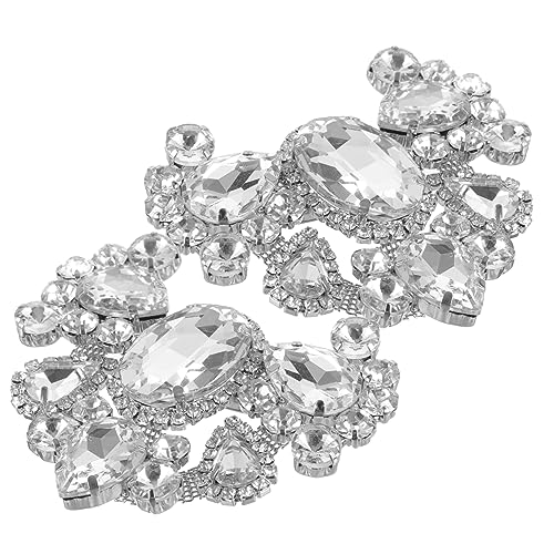 Ipetboom 1Paar Schuhclips Dekorative Clips Für Brautschuhe Pumps Hochzeitsaccessoires Glitzer Schuhschmuck Für Damen Hochzeitsschuh Clip Ipetboom 1Paar Schuhclips Dekorative Clips Für Brautschuhe Pumps Hochzeitsaccessoires Glitzer Schuhschmuck Für Damen Hochzeitsschuh Clip von Ipetboom