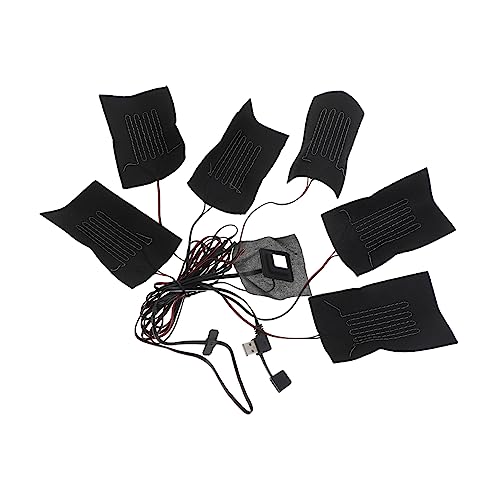 Ipetboom 1satz Kohlenstofffaser Heizmatte Für Kleidung Elektrische Kleidung Wärmer Für Winter Geeignet Für Jacken Handschuhe Und Decken von Ipetboom