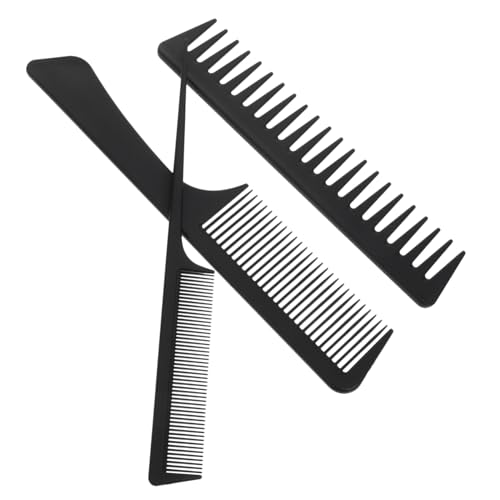 Ipetboom 1Satz Teiliges Antistatischer Haarkämme für Männer Spitzenkamm Feinzahniger und Breitzahniger zur Effektiven Entwirrung und Haarstyling für Glattes von Ipetboom