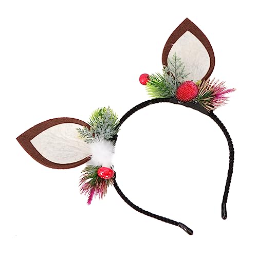 Ipetboom Haarschmuck Für Kinder 1Stk kreative Haarspange bequemes Stirnband Haarschmuck Tiara weihnachtsdeko kinder haar tragen Performance-Haarbekleidung niedlich Kopfbedeckung Beere von Ipetboom