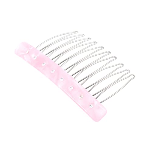 Ipetboom 1Stk Kamm haarschmuck frisierumhang glamorous haaraccessoires frisuren prom Halskette mit Duftdiffusor Haarspangen für Frauen Hochzeit Haarspange Haarspangen für Damen Rosa von Ipetboom