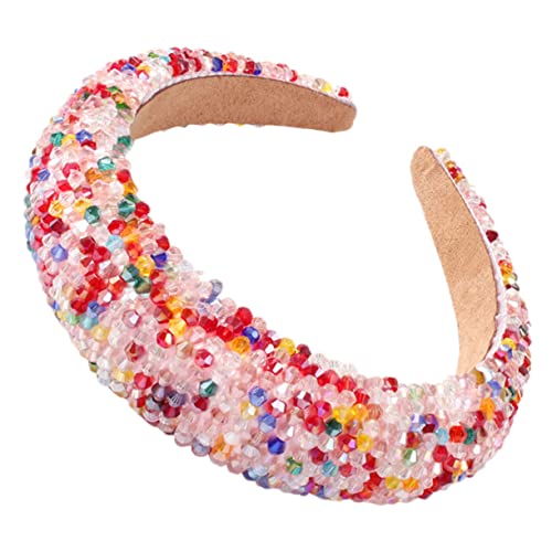 Ipetboom 1Stk glitzerndes Haarband Mode-Stirnband hochzeitshaar schmuck wedding hair accessories Haarschmuck für die Hochzeit Haargummi Kristall Stirnband frauen stirnband von Ipetboom