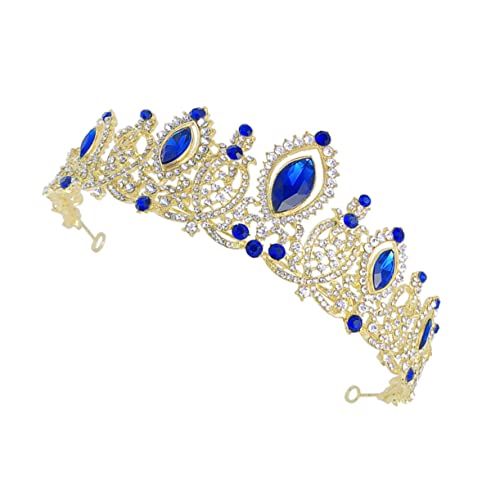 Ipetboom Eleganter Brautschmuck Für Hochzeiten Krone Mit Kristalldekor Kopfschmuck Für Partys Und Besondere Anlässe von Ipetboom