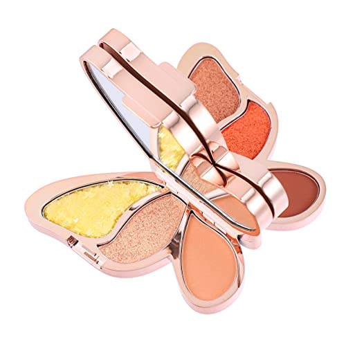 Ipetboom Lidschattenpalette Für Frauen Mädchen Mit Wangenrouge Und Grundierung Hochwertige Materialien Reiche Farben Langanhaltende Farbe von Ipetboom