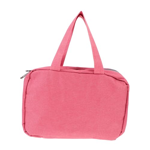 Ipetboom 1Stk Make-up-Aufbewahrungstasche wasserdichte Aufbewahrungstasche Kulturbeutel für Damen Kosmetiktasche Make-up-Taschen Make-up-Organizer-Tasche Makeup Tasche Rosa von Ipetboom