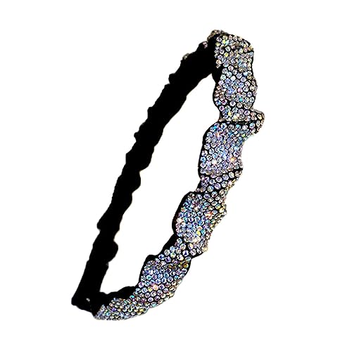 Ipetboom Hochzeitsdeko 1stk Stirnband Shiny Haarband Machen up Haarband Kristall Haar Hoop Für Frauen Bling Haar Hoop Dekorative Haar Schmuck Südkorea Fräulein Flanell Mädchen von Ipetboom