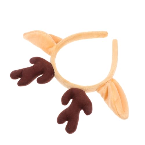 Ipetboom 1stück Weihnachts Haarreif Mit Rentiergeweih Dekorativer Stirnband Für Cosplay Und Festivitäten Für Weihnachtsfeiern Und Festliche Anlässe Aus Hochwertigem Gefertigt von Ipetboom