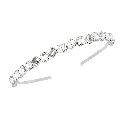 Ipetboom 1Stk Stirnband haarschmuck Haarbänder Braut Haarband Haargummis für Damen Tiara Haarreifen aus Strass Strass-Kopfschmuck Hochzeit Kopfbedeckung schmücken Fräulein Legierung von Ipetboom