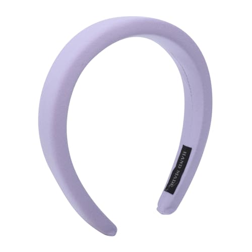 Ipetboom Haarband 1Stk dickes Schwamm-Stirnband haarschmuck Creme schmücken Mädchen Tuch (Polyester) Violett Haarpflegezubehör von Ipetboom