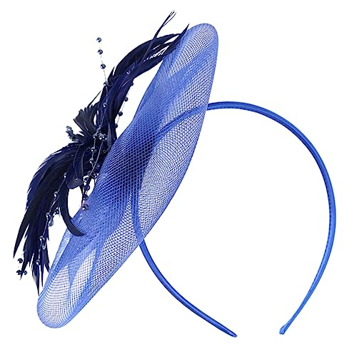 Ipetboom Federschmuck Haarschmuck Federkopfschmuck Haarspange Mit Schleife Party Kopfbedeckung Stilvolle Kopfschmuck Für Tanz Partys Ausstattung von Ipetboom