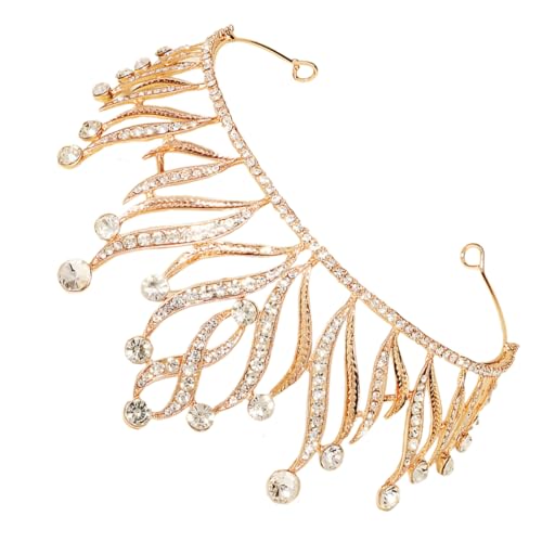 Ipetboom Kreative Braut-tiara Aus Hochwertigem Material Für Mädchen-hochzeit-schmuck Bankettschmuck Strapazierfähig Stilvoller Kopfschmuck-requisite Für Partys Ipetboom Kreative Braut-tiara Aus Hochwertigem Material Für Mädchen-hochzeit-schmuck Bankettschmuck Strapazierfähig Stilvoller Kopfschmuck-requisite Für Partys von Ipetboom