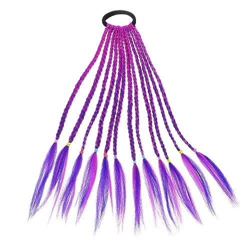 Ipetboom 1Stück Perücke Zöpfe Twisting Braid Kopfschmuck Farbenfrohes Haaraccessoire für Partys Tägliche Verwendung Hochwertigem Material Sicher von Ipetboom