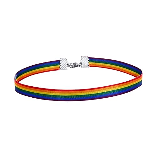 Ipetboom Regenbogen Halskette Mit Schlüsselbeinband Doppeltes Handgelenkseil Halsschmuck Für Mit Vielseitiger Trageweise Für Partys Und Geschenke Ipetboom Regenbogen Halskette Mit Schlüsselbeinband Doppeltes Handgelenkseil Halsschmuck Für Mit Vielseitiger Trageweise Für Partys Und Geschenke von Ipetboom