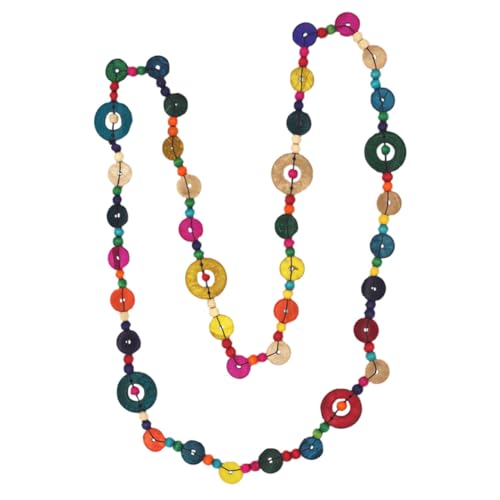 Ipetboom Holzperlen Halskette Im Böhmischen Stil Für Frauen Retro Lange Kette Mit Anhänger Umweltschonendes Und Langlebiges Material Für Alltag Und Partys Ipetboom Holzperlen Halskette Im Böhmischen Stil Für Frauen Retro Lange Kette Mit Anhänger Umweltschonendes Und Langlebiges Material Für Alltag Und Partys von Ipetboom