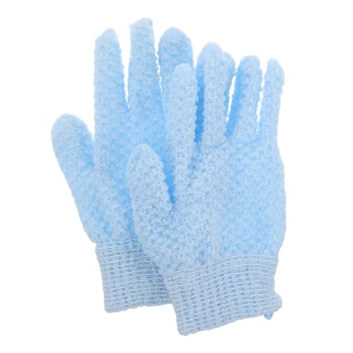 Ipetboom 1paare Duschhandschuhe Für Peeling Und Sanfte Hauterneuerung Massageeffekt Schaumerzeugung Bequemer Gebrauch Für Damen Und Herren Zuhause Reisen Fitnessstudio von Ipetboom