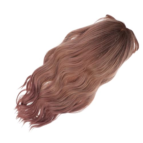 Ipetboom 1satz Lange Welle Perücke Mit Natürliche Locken Hitzebeständige Geeignet Für Damen Für Alltag Partys Und Büros Mit Haarnetz Und Verstellbaren Schnallen von Ipetboom