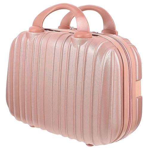 Ipetboom Multitools 1stk Kosmetikkoffer Schminkkoffer Tragen Make-up-Organizer-Tasche Make-up-etui Multifunktions-Kosmetiktasche Für Frauen Rosa Mode Lagerregal Reisen Abs von Ipetboom