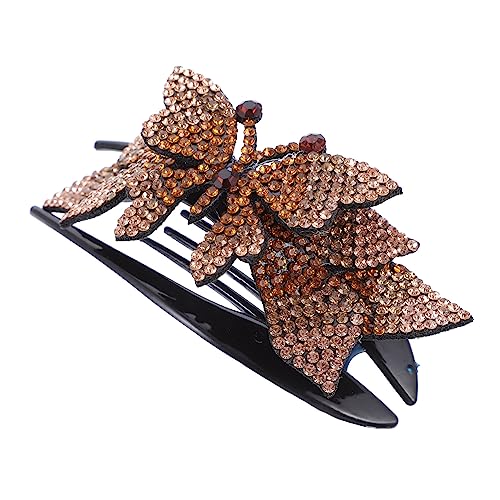 Ipetboom Strass Haar Clip Für Frauen Entenschnabelclip Mit Schleife Langlebiger Haarschmuck Für Alltag Und Feiern von Ipetboom