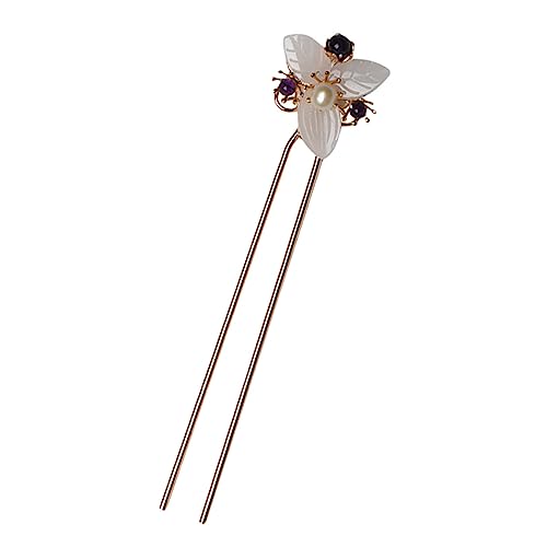 Ipetboom Retro Perlen-haarnadel Aus Metall Mit Vintage-haarspange Im Antiken Stil Für Mädchen Kopf-schmuck Für Partys Und Zeremonien von Ipetboom