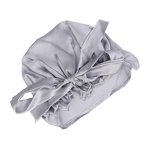 Ipetboom Seidene Schlafmütze Für Damen Mit Schleife Zum Schutz Der Frisur Halten Haares Ordentlich Im Schlaf Strapazierfähiges Material Bietet Ausreichend Haar Vor Verwicklungen Zu von Ipetboom