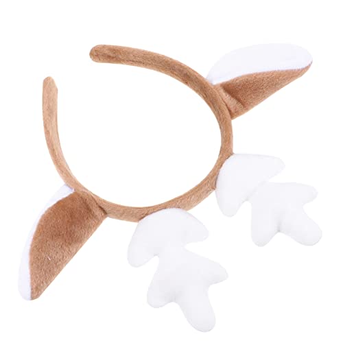Ipetboom 1stk Stirnband Stirnband Weihnachten Stirnband Weihnachtsaccessoires Einzigartige Haartracht Henne Partydekorationen Haarreifen Aus Geweih Für Plüsch von Ipetboom