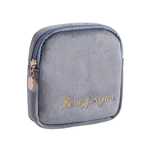 Ipetboom 1stück Tragbare Hygiene-Taschen Aufbewahrung Für Damen Multifunktionaler Reißverschluss Geldbeutel Für Hygieneartikel Schmuck Und Kleingeld Für Reisen Und Büro von Ipetboom