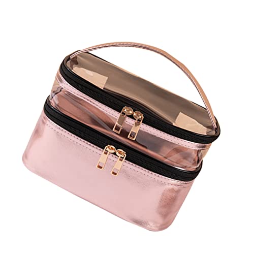 Ipetboom 1stück Wasserfeste Kosmetiktasche Transparentes Design Multifunktionale Reisetasche Für Make-up Und Toilettenartikel Organizer Für Damen Und Herren von Ipetboom