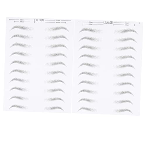 Ipetboom 2blätter Bögen Augenbrauenaufkleber Haarähnlich Simulation Wasserfest Anhaltend Augenbrauen Für Frauen Gebogene Augenbraue Ipetboom 2blätter Bögen Augenbrauenaufkleber Haarähnlich Simulation Wasserfest Anhaltend Augenbrauen Für Frauen Gebogene Augenbraue von Ipetboom