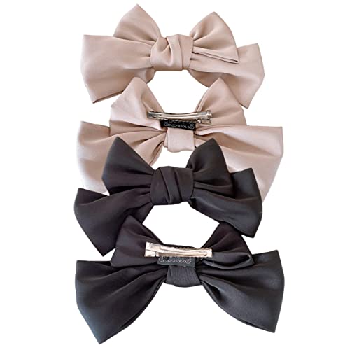 Ipetboom 2paare Haarschleifen Clips Für Damen Leichte Robuste Haarspangen Im Eleganten Design Für Verschiedene Anlässe Und Haartypen Inkl von Ipetboom