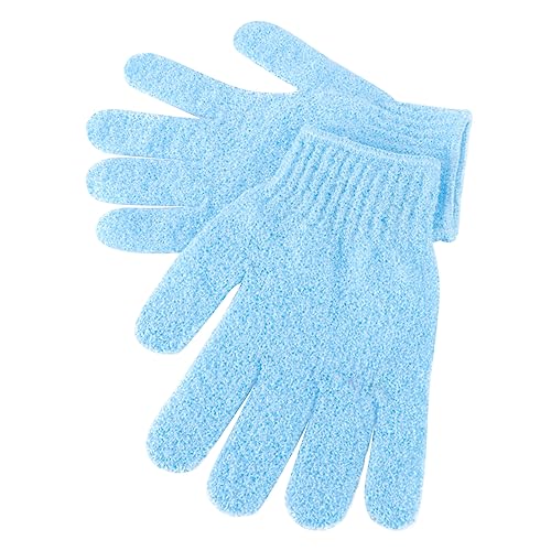 Ipetboom 2 Paar nylon handschuhe nylon gloves Badehandschuhe Gesichtspeeling Badetuch feuchtigkeitsspendende Handschuhe Duschhandschuh Badehandschuh Peeling gefrostet Wanne von Ipetboom