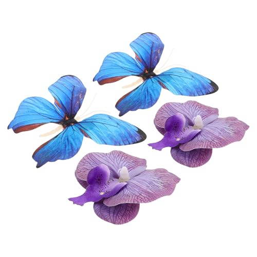 Ipetboom 2 Paar Sommer-schuhanhänger: Tropische Blumen Und Schmetterlinge Aus Kunststoff Zum Anklipsen – Accessoires Für Damen-wedges Und Plateausandalen Ipetboom 2 Paar Sommer-schuhanhänger: Tropische Blumen Und Schmetterlinge Aus Kunststoff Zum Anklipsen – Accessoires Für Damen-wedges Und Plateausandalen von Ipetboom