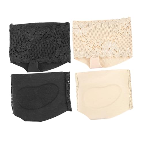 Ipetboom 2 Paar Zehensocken für High Heels Damen Halbzehensocken Offene Zehensocken Grip-zehenschutzsocken von Ipetboom