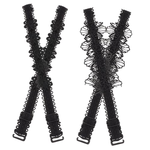 Ipetboom 2 Paare Elastische High Heels Schuhriemen Damen Teiliges Rutsch Fersenschutz Komfortable Spitzen Schnürsenkel für Sicheren Halt bei Tanz und Alltag von Ipetboom