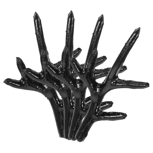 Ipetboom 2paare Geweih-kopfbedeckung Aus Kunststoff Rentiergeweih Zum Basteln Hirschgeweih Accessoire Für Diy Weihnachts-stirnband Ornamente Für Cosplay Und Dekoration von Ipetboom