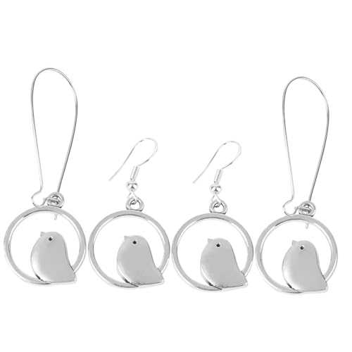 Ipetboom 2 Paare Kreative Retro Ohrringe Vogelform Stilvolle Damenohrringe Legierung Einzigartige Ohrringe für Besondere Anlässe Ohrpendel für Outfit Ipetboom 2 Paare Kreative Retro Ohrringe Vogelform Stilvolle Damenohrringe Legierung Einzigartige Ohrringe für Besondere Anlässe Ohrpendel für Outfit von Ipetboom