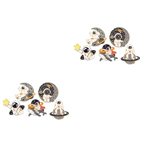 Ipetboom 2 Sätze Astronauten Broschen Kreative Anstecknadeln Für Kleidung Taschen Hüte Robuste Langlebige Emaille Pins Für Frauen Modisches Accessoire Dekoration 5 Stück * 2 Ipetboom 2 Sätze Astronauten Broschen Kreative Anstecknadeln Für Kleidung Taschen Hüte Robuste Langlebige Emaille Pins Für Frauen Modisches Accessoire Dekoration 5 Stück * 2 von Ipetboom